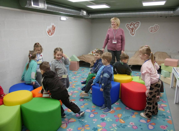 Безпека освіти: у Кривому Розі місткість укриття в одному з дитячих садочків збільшили з 49 до 330 місць2