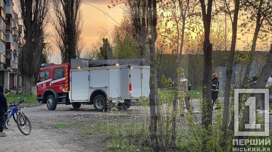 Чорний дим над Соцмістом: у Кривому Розі невідомі підпалили шини неподалік житлових будинків1