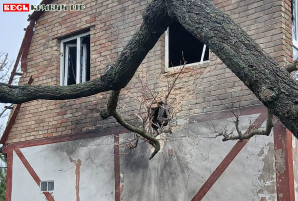 Наслідки обстрілу Зеленодольської громади Криворізького району