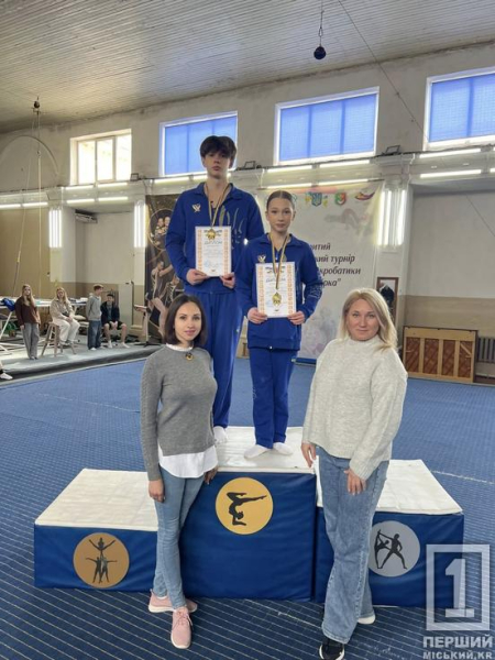 Гнучкість, міць та золото: у Кривому Розі визначили кращих акробатів міста1