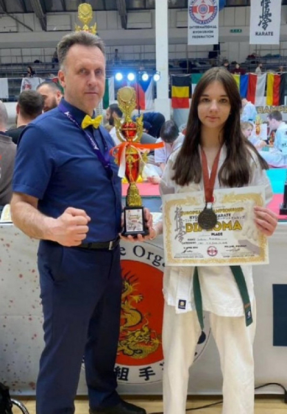Криворізькі каратисти стали призерами Чемпіонату Європи1
