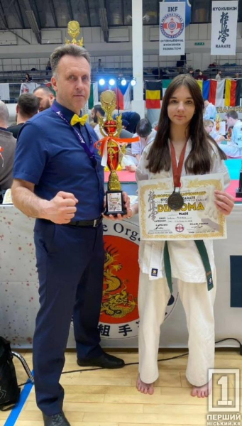 Криворізькі каратисти з клубу «Торнадо» стали призерами Чемпіонату Європи1