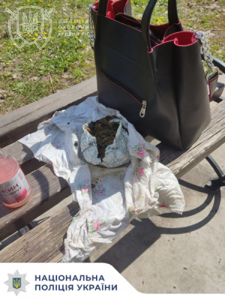 Криворізькі працівники поліції охорони знайшли наркотики у жінки1