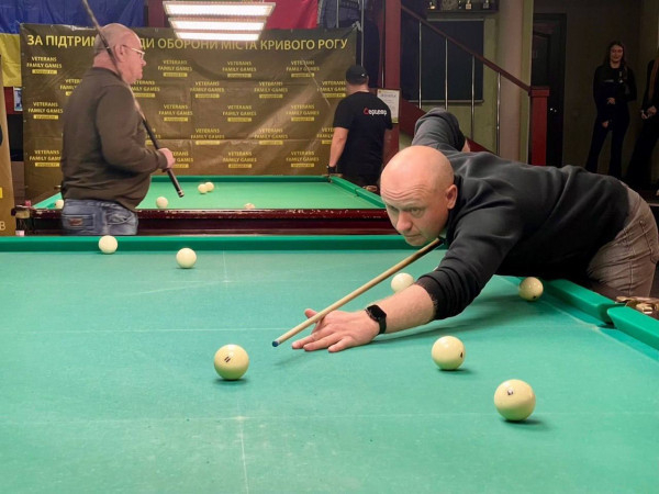 Криворізькі  ветерани змагалися в більярді: понад 50 учасників долучилися до «Veterans Family Games – 2026»2