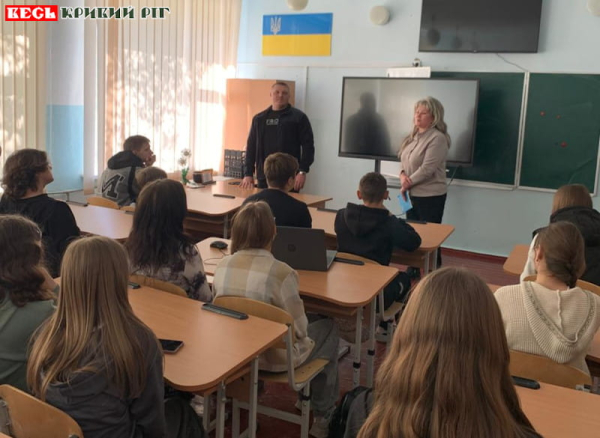 Ігор Царенко завітав до Андріївського ліцею в Криворізькому районі