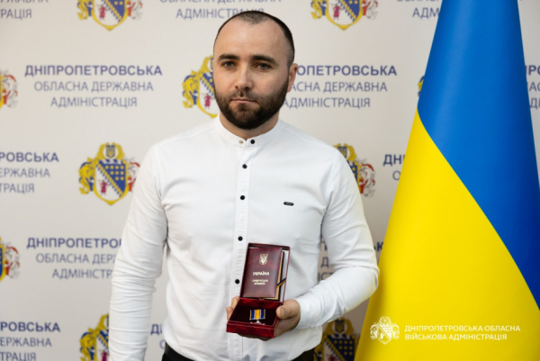 Медсестру з Кривого Рогу нагородили орденом княгині Ольги ІІІ ступеня2