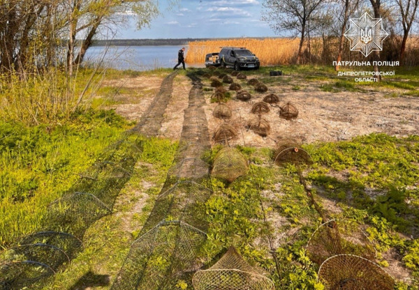 На Дніпропетровщині рибоохоронний патруль затримав браконьєра і попередив збитки рибному господарству на суму майже 640 тисяч гривень0