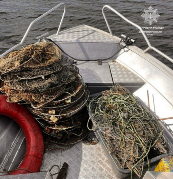 На Дніпропетровщині рибоохоронний патруль затримав браконьєра і попередив збитки рибному господарству на суму майже 640 тисяч гривень4