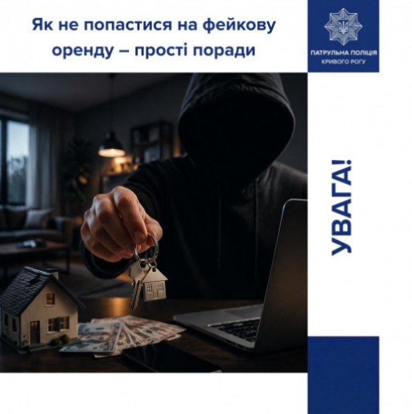Поліцейські попереджають про зростання кількості випадків шахрайства під час пошуку житла в оренду0