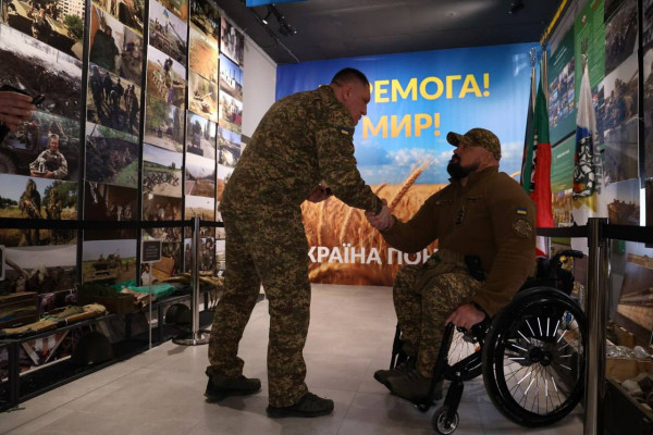 Полковника НГУ з Кривого Рогу Олександра Пискуна нагородили орденом Данила Галицького0