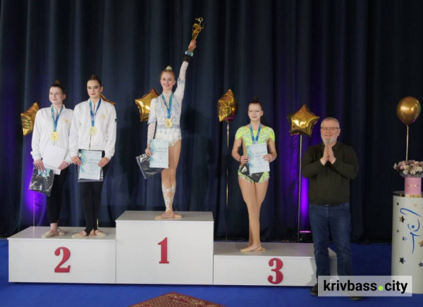 Понад 200 спортсменок змагалися у відкритому Кубку з художньої гімнастики у Кривому Розі: хто став найкращим4