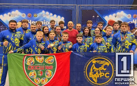 Привезли з Дніпра 17 медалей: криворіжці підкорили Чемпіонат України з тайського боксу