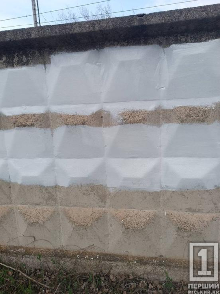 Сліди «руського міра» на паркані: у Кривому Розі вандал обмалював огорожу швидкісного трамвая3