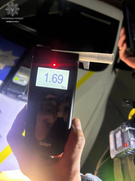 У Кривому Розі водій сів за кермо напідпитку