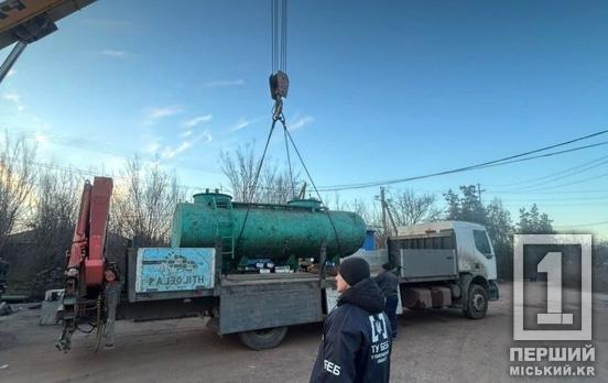 У Кривому Розі закрили три нелегальні АЗС: вилучили понад 11 тисяч літрів пального