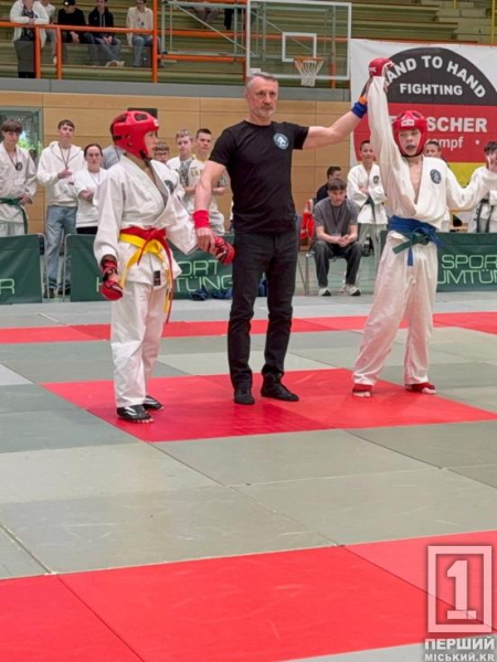 Український прапор на п’єдесталі у Німеччині: криворіжець Артур Соколовський став переможцем Кубка світу з рукопашного бою2