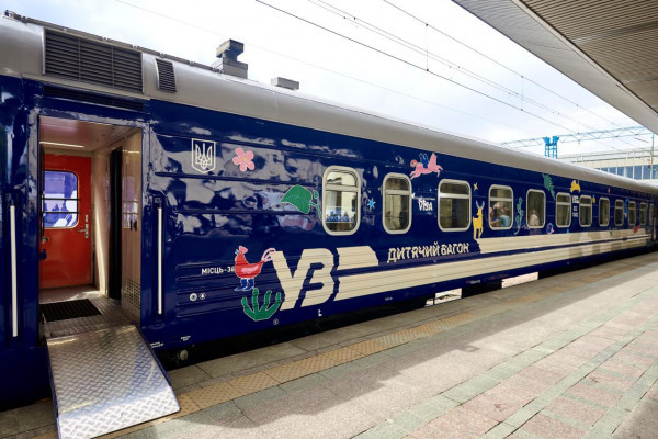 Укрзалізниця запускає дитячі вагони: перші рейси вже з кінця квітня5