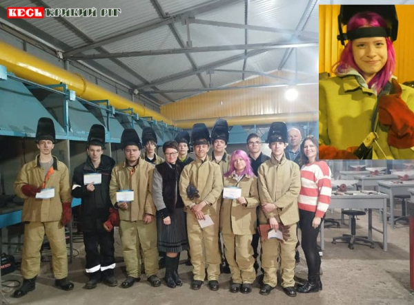 Студенти-зварювальники Криворізького гірничого коледжу