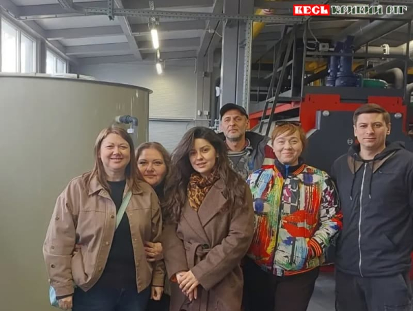 Викладачі КНУ в сучасній котельні в Кривому Розі