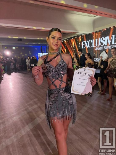 Запалила сцену в Італії: шестикласниця з Кривого Рогу Аріна Михайловська тріумфально виступила на хореографічному конкурсі1