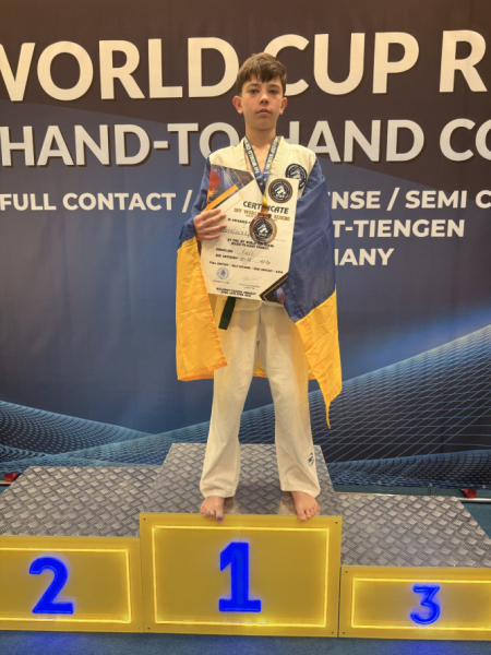 Золото для України: криворіжець переміг на Кубку світу з рукопашного бою в Німеччині1
