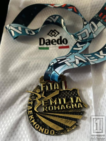 Золото з Італії: спортсменка з Кривого Рогу Ванесса Черната перемогла на чемпіонаті з тхеквондо1