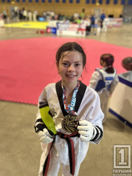 Золото з Італії: спортсменка з Кривого Рогу Ванесса Черната перемогла на чемпіонаті з тхеквондо2