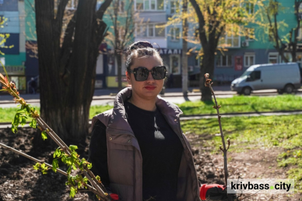 Ініціативна молодь ЦГЗК Метінвесту провела акцію з озеленення міста1