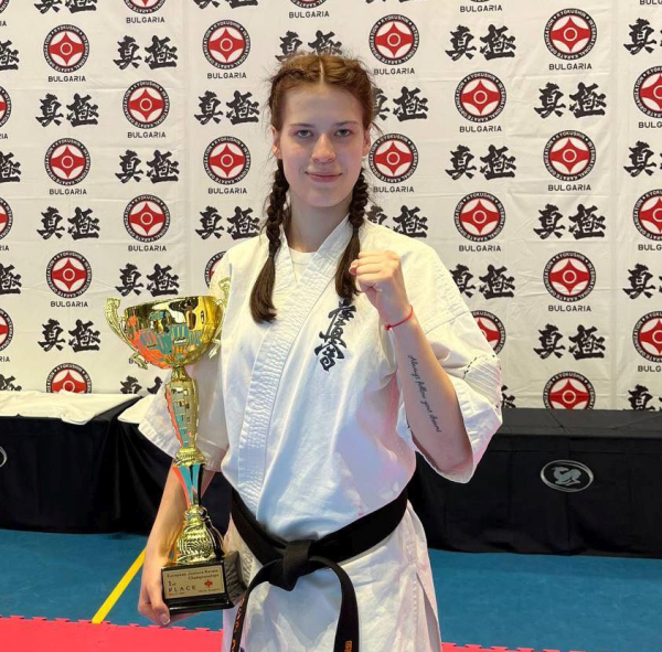 Криворізька каратистка Анастасія Федорчук здобула титул чемпіонки Європи: подробиці