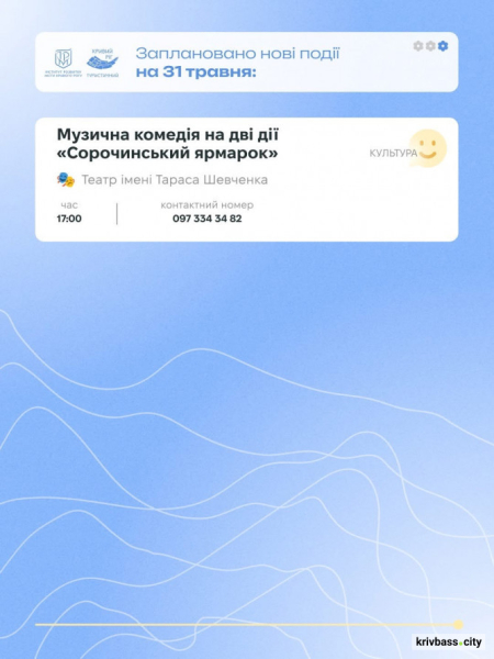 Криворізький вікенд: як провести останні травневі вихідні з родиною