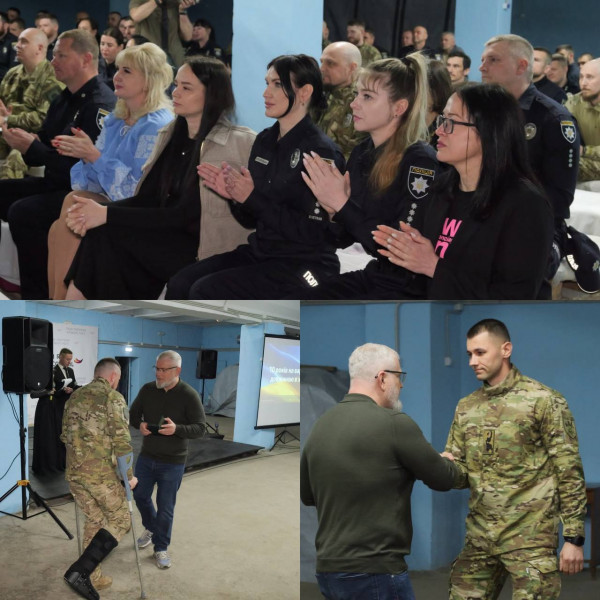 Олександр Вілкул привітав Полк патрульної поліції Кривого Рогу з 10-річчям створення