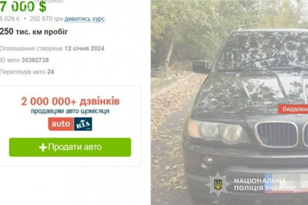 Продавав авто, призначені для ЗСУ: криворіжець прикривався благодійною організацією