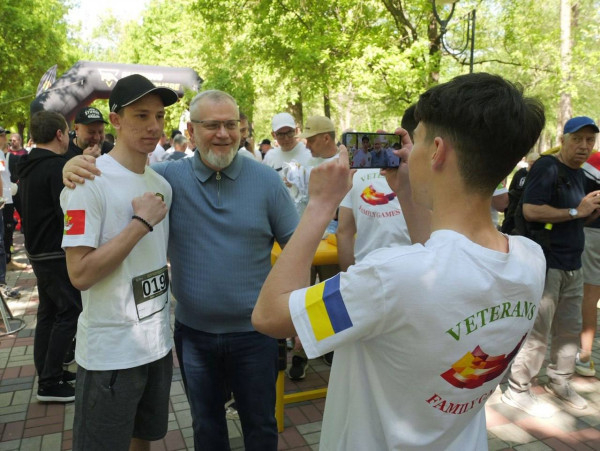 У Кривому Розі пройшли змагання з легкоатлетичного забігу та армрестлінгу в межах «VETERANS FAMILY GAMES - 2026»2