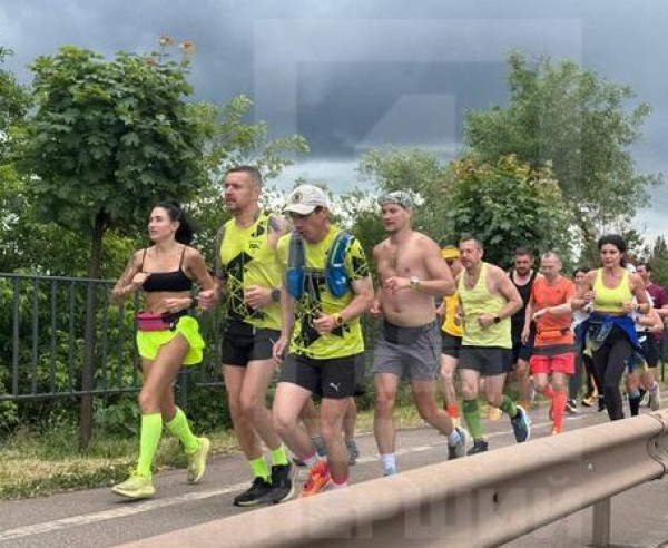 У Кривому Розі пройшов ультрамарафон на 100 кілометрів до Дня міста