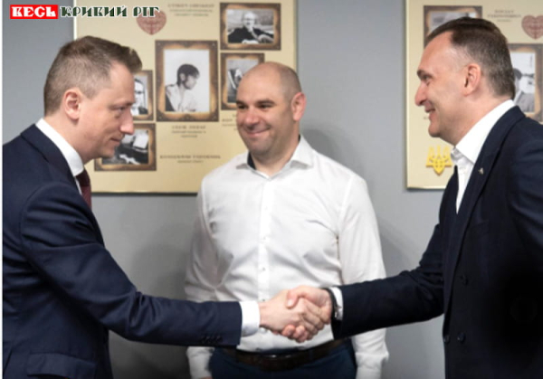 З міністром економіки зустрівся гендиректор Арселор Кривий Ріг Мауро Лонгобардо