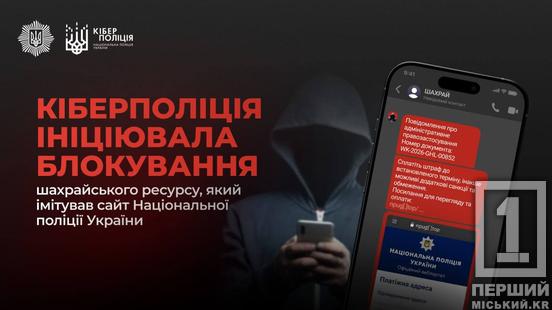 Маскувався під сайт Нацполіції: в Україні заблокували новий фішинговий ресурс шахраїв