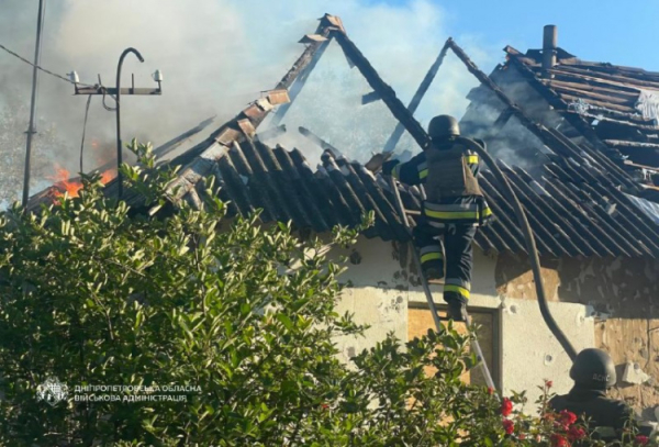 Наслідки російських обстрілів Дніпропетровщини - фото пресслужби Дніпропетровської ОВА