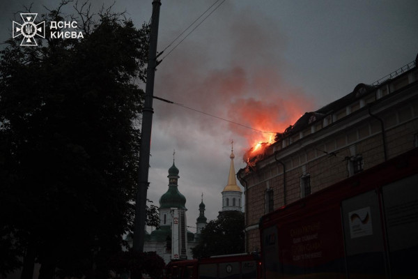 У Києві внаслідок масованої атаки рф загинули 4 людей, 25 - постраждали, пошкоджено кіностудію Довженка