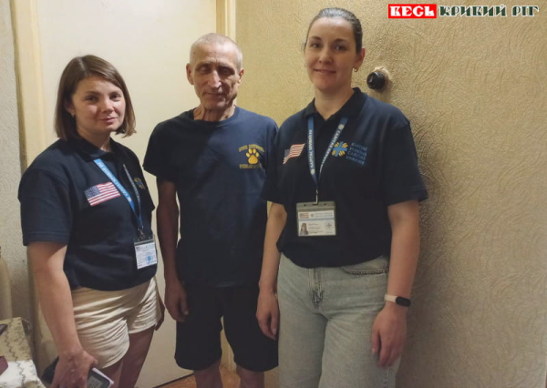 Пан Юрій отримав пральну машину від Карітас Кривий Ріг