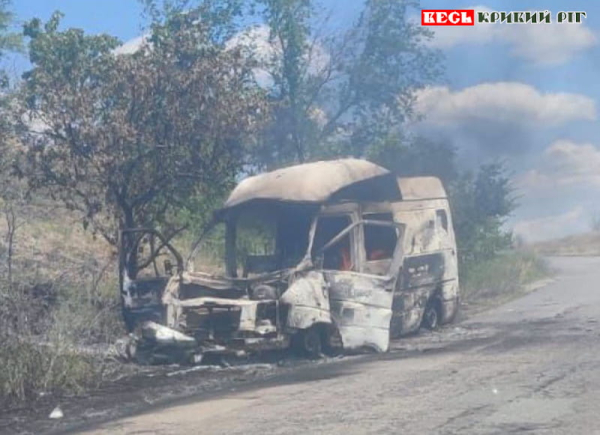 Ворожий дрон знищив авто поблизу Мар&rsquo;янського Криворізького району