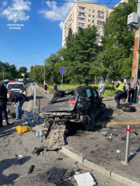 Водій Mercedes, який влаштував смертельну ДТП у Києві, 39 разів порушував ПДР