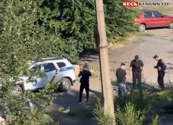 Бусифікація велосипедиста в Покровському районі Кривого Рогу