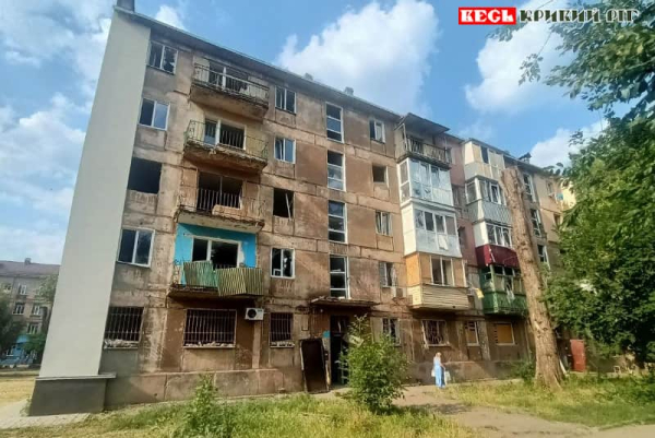Вдруге ракетного удару зазнала хрущовка на вул. Героїв АТО в Кривому Розі