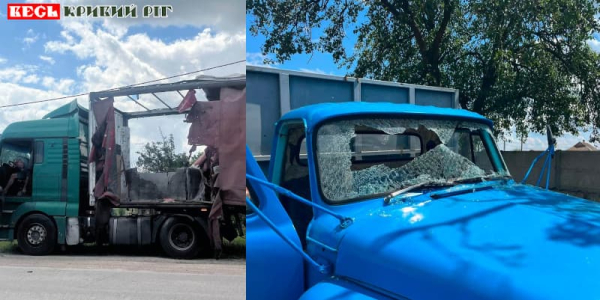 Вантажівки постраждали від дронів у Мар&rsquo;янському Криворізького району