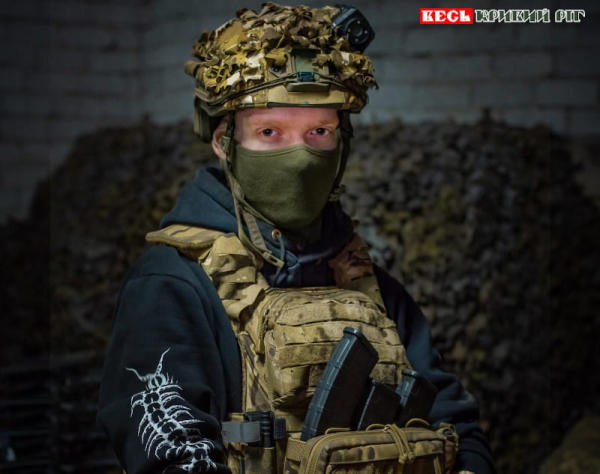 Справжній швед &laquo;Швед&raquo; служить в Криворізькому полку АРЕЙ