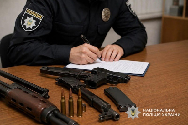На Дніпропетровщині триває декларування вогнепальної зброї
