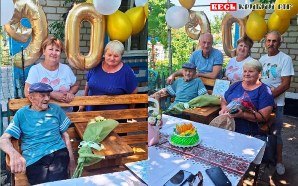 Євстафій Шульган святкує 90-річчя в Криворізькому районі