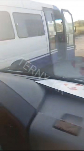 Водія буса ТЦК та СП оштрафували за аварійну ситуацію на дорозі Новопілля–Кривий Ріг