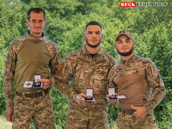 Нагороджено бійців Криворізького штурмового полку АРЕЙ