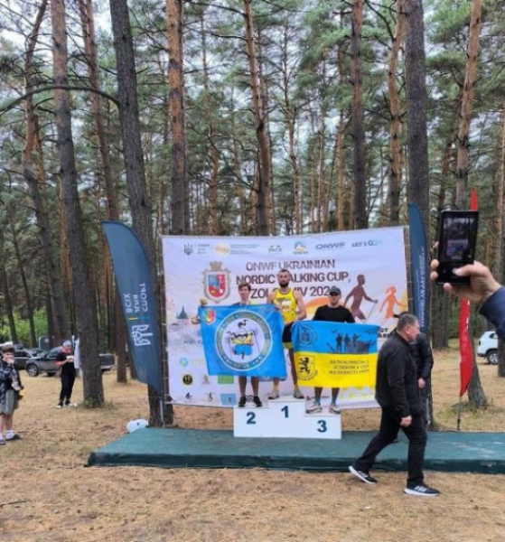 Криворізькі спортсмени стали бронзовими призерами на Кубку України зі скандинавської ходьби у загальнокомандному заліку
